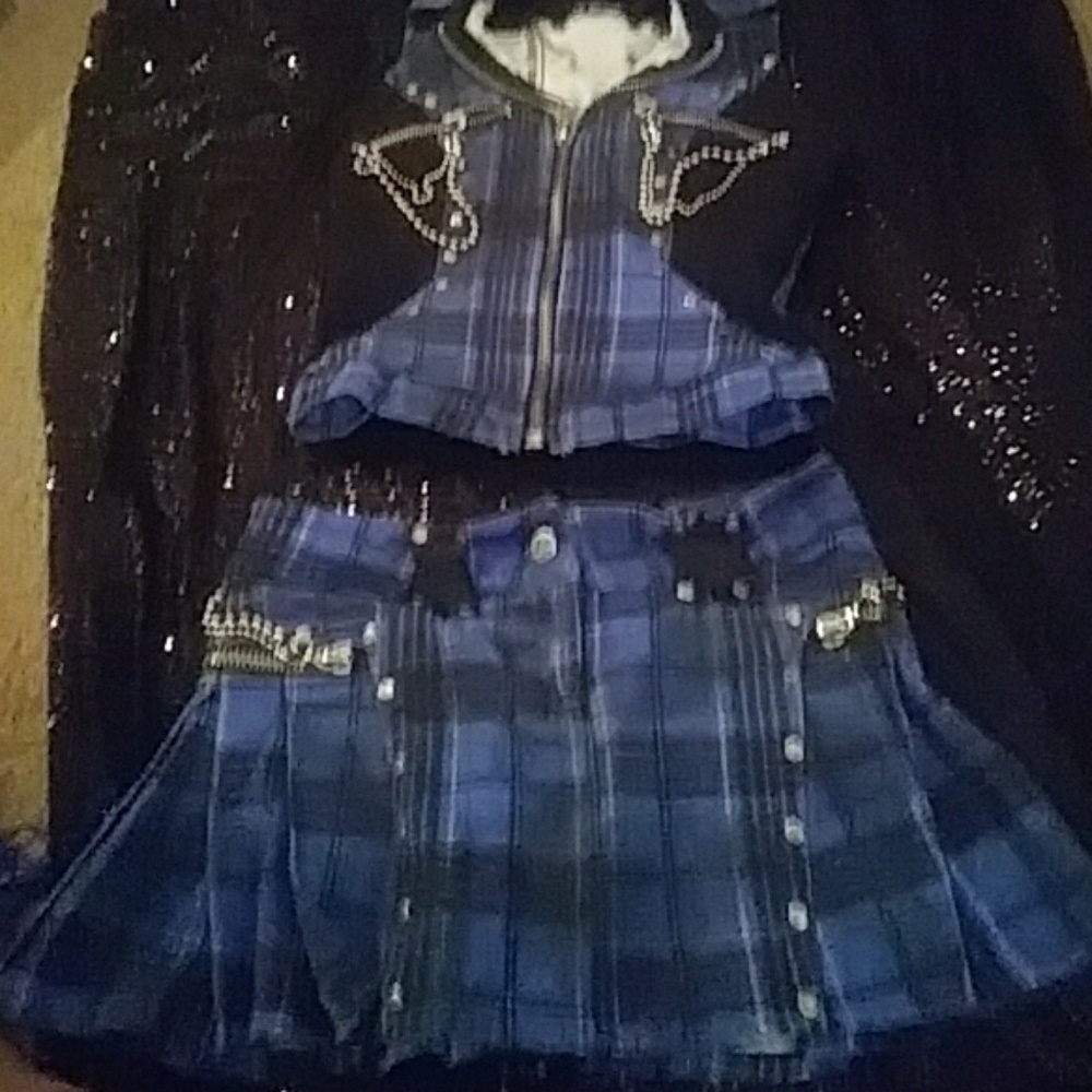 Vest/ skirt combo